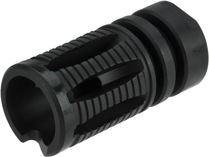 6mmProShop QD Suppressor Style Flash Hider for Airsoft Rifles Black / 14mm Negative