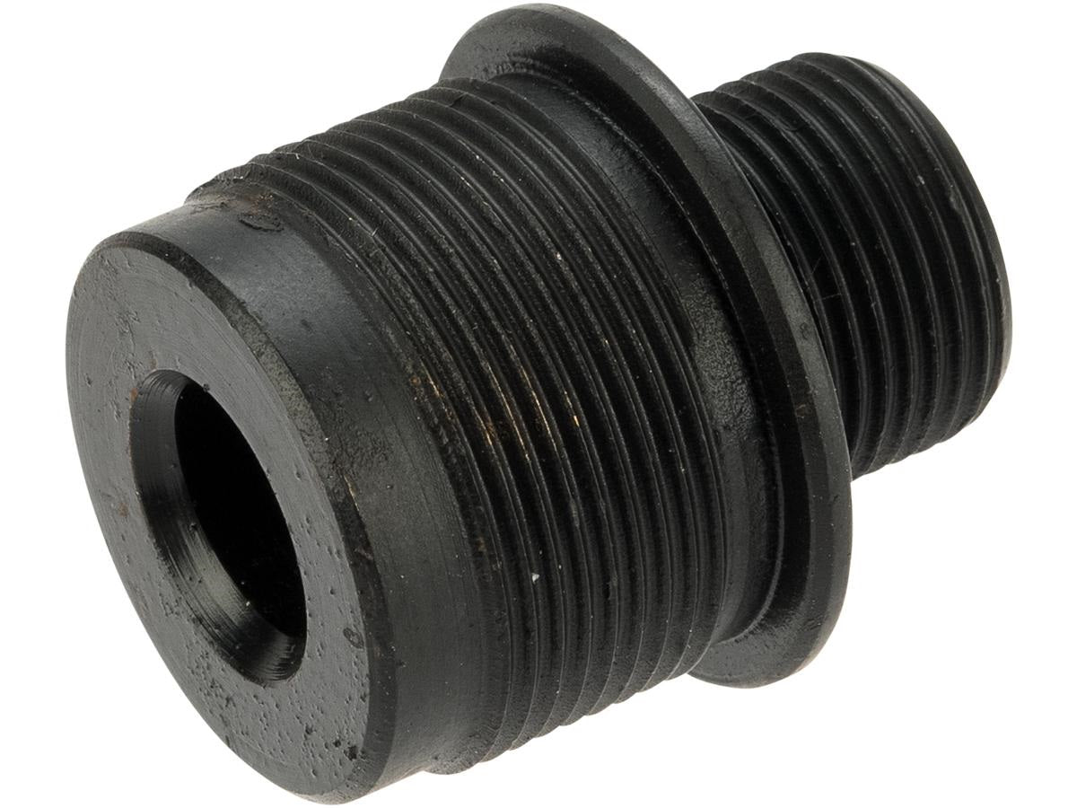 UFC 14mm Negative Threaded Barrel Adapter for Airsoft Sniper Rifles (For MB02)