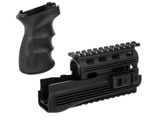 Matrix Desert Storm AK47 Railed Handguard / AK47 Grip Set