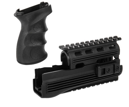 Matrix Desert Storm AK47 Railed Handguard / AK47 Grip Set
