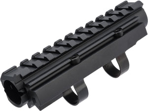 LCT CNC Aluminum Railed Gas Tube for AK Series AEG Rifles (Short)