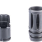 Matrix AKM Type Slant Full Steel Compensator / Flash Hider for AK Series Airsoft Rifles (Threads: 14mm Negative)