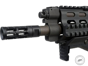 Madbull King Armory KA-1222A Airsoft Flash Hider - 14mm Negative