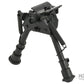 Matrix M030 6" Retractable Harris Type Bipod w/ Swivel Lock