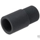 Matrix Aluminum 12mm Positive to 14mm Negative Airsoft Thread Adapter for Umarex MP7 AEG