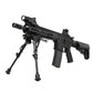 NcSTAR Precision Grade Compact Notched Bipod (Color: Black)