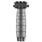 Aim Sports Tactical Vertical with Side Rails and Pressure Switch Slot - Black
