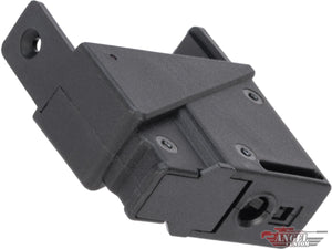 Angel Custom Magazine Adapter for Firestorm / Thunderstorm Airsoft AEG Drum Magazines (Model: SR47 / Black)