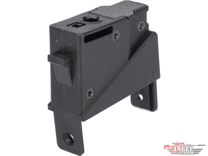 Angel Custom Magazine Adapter for Firestorm / Thunderstorm Airsoft AEG Drum Magazines (Model: SR47 / Black)