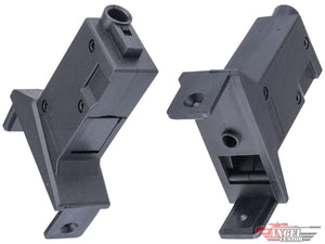 Angel Custom Magazine Adapter for Firestorm / Thunderstorm Airsoft AEG Drum Magazines (Model: MP5 / Black)
