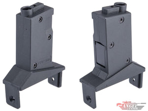Angel Custom Magazine Adapter for Firestorm / Thunderstorm Airsoft AEG Drum Magazines (Model: MP5 / Black)