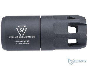 EMG Strike Industries Oppressor w/ Built-In ACETECH Blaster Rechargeable Tracer (Model: 14mm Negative / Black)