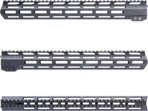 AIM Sports US Manufactured AR-15 Free Float AR15 M-LOK Handguard (Length: 15")