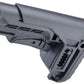 DLG Tactical Retractable Stock w/ Adjustable Long Cheek Riser for M4 / M16 Series Milspec Rifles