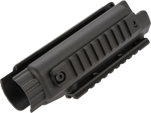H&K Railed Handguard Kit w/ Metal Outer Barrel & Vertical Grip for MP5 Series Airsoft AEG Sub Machine Guns