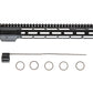 M-lok PTS ZEV Wedge Lock 12' Rail - Black