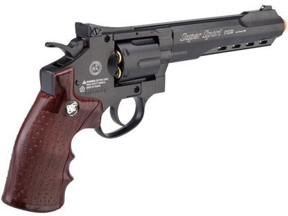 Model-702 WG Full Metal 6'' Revolver Co2 Non-Blowback/Black