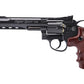 Model-702 WG Full Metal 6'' Revolver Co2 Non-Blowback/Black