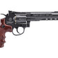 Model-702 WG Full Metal 6'' Revolver Co2 Non-Blowback/Black