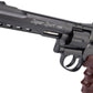 Model-702 WG Full Metal 6'' Revolver Co2 Non-Blowback/Black