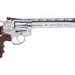 WinGun CO2 Powered Full Metal High Power Airsoft 6mm Magnum Gas Revolver (Chrome / 8")