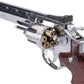 WinGun CO2 Powered Full Metal High Power Airsoft 6mm Magnum Gas Revolver (Chrome / 8")