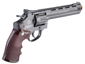 WinGun High Power Airsoft CO2 Revolver w/ 8rd Cylinder (Color: Black / 6")