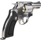 WinGun Airsoft Revolver CO2 731 Sheriff M36 (2.5 inch, Black Grip, 6mm Version) - Silver