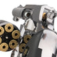 WinGun Airsoft Revolver CO2 731 Sheriff M36 (2.5 inch, Black Grip, 6mm Version) - Silver