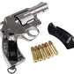 WinGun Airsoft Revolver CO2 731 Sheriff M36 (2.5 inch, Black Grip, 6mm Version) - Silver