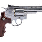 WinGun CO2 Powered Full Metal High Power Airsoft 6mm Magnum Gas Revolver (Chrome / 4")