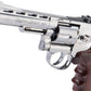 WinGun CO2 Powered Full Metal High Power Airsoft 6mm Magnum Gas Revolver (Chrome / 4")