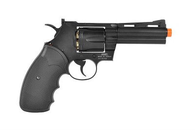 Colt Python Full Metal .357 Magnum High Power Airsoft CO2 Revolver by Cybergun (Length: 4" / High Power)