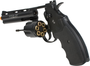 Colt Python Full Metal .357 Magnum High Power Airsoft CO2 Revolver by Cybergun (Length: 6")