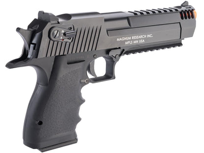 Magnum Research Licensed Semi/Full Auto Metal Desert Eagle L6 CO2 Gas Blowback Airsoft Pistol by KWC