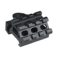 UTG Double Rail/3 Slot Angle Mount w/QD Lever Mount