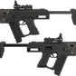 SRU PDW Carbine Kit with Elite Force GLOCK 17 Airsoft Pistols (CO2)