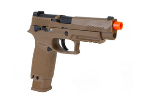 AIRSOFT, PROFORCE 6MM PLASTIC BB, M17 COYOTE TAN, C02 POWER SOURCE
