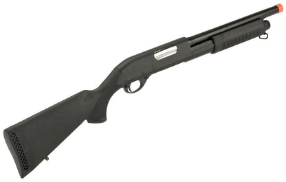 CYMA Standard Full Metal M870 3-Round Burst Multi-Shot Shell Loading Airsoft Shotgun (Full Stock CQB Full Metal)