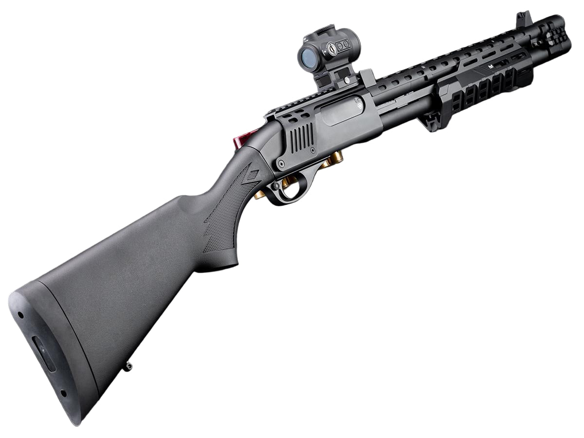 EMG Strike Industries Licensed M870 Gas Powered Pump Action Shotgun w/ M-LOK Handguard by Golden Eagle