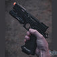 EMG TTI Licensed JW3 2011 Combat Master Airsoft Training Pistol w/ Custom Island Barrel (Green Gas)