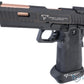 EMG TTI Licensed JW3 2011 Combat Master Airsoft Training Pistol w/ Custom Island Barrel (Green Gas)