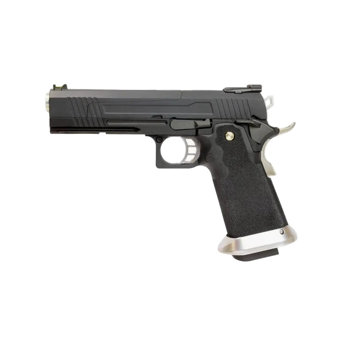 AW Custom HX10 Split Frame Hi-Capa Full Auto Select Fire GBB Pistol