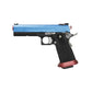 AW Custom HX10 Split Frame Hi-Capa Full Auto Select Fire GBB Pistol