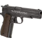 AW Custom Full Metal Custom "Molon Labe" Weathered 1911A1 Airsoft Gas Blowback Pistol