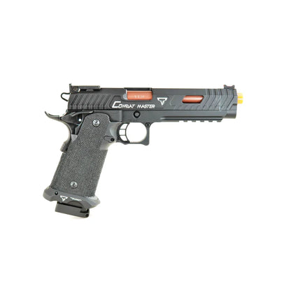 TTI Combat Master Sight Block Hi Capa by JAG Arms Airsoft Pistol - Green Gas