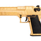 WE-Tech Desert Eagle .50 AE Full Metal Gas Blowback Airsoft Pistol by Cybergun (Gold Tiger stripe / CO2)