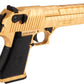 WE-Tech Desert Eagle .50 AE Full Metal Gas Blowback Airsoft Pistol by Cybergun (Gold Tiger stripe / CO2)