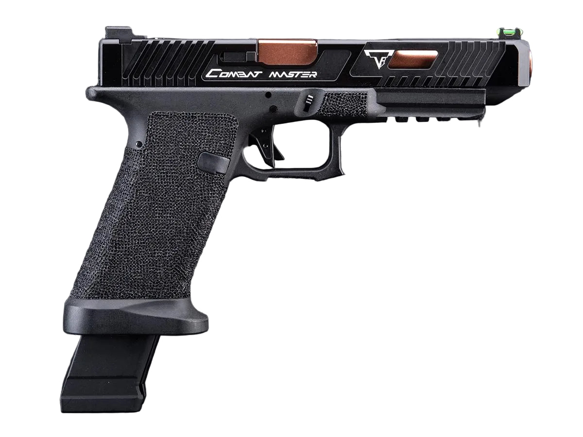 EMG Custom TTI JW2 Combat Master Slide + Ultimate GBB Frame Custom Airsoft Gas Blowback Pistol (CO2)