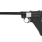 AW Custom 6" Luger P08 Gas Blowback Airsoft Pistol (Silver / Black)